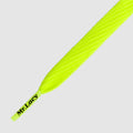 Flatties Neon Lime Yellow- זוג שרוכים שטוחים בצבע צהוב לימון נאון 130 ס״מ