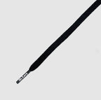 Runnies Flat Black- זוג שרוכים שטוחים לנעלי ספורט בצבע שחור 120 סמ