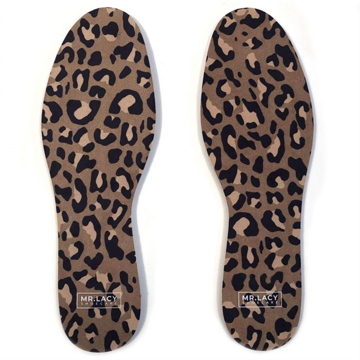 Mr. Lacy Insole Pack Leopard - זוג רפידות איכותיות בצבע מנומר חום