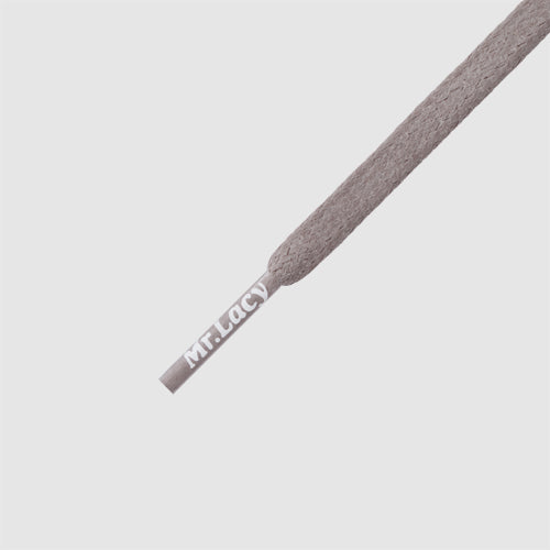 Waxies Dark Grey - זוג שרוכים עם ציפוי שעווה בצבע אפור כהה