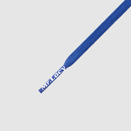 Waxies Royal Blue - זוג שרוכים עם ציפוי שעווה בצבע כחול רויאל
