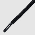 180 Hikies Round Black- זוג שרוכים עגולים בצבע שחור
