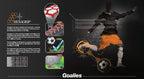 זוג שרוכים לנעלי כדורגל בצבע שחור - Goalies Black