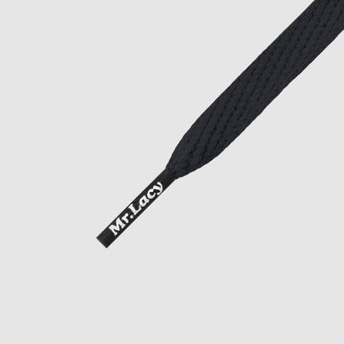 Smallies Black- זוג שרוכים קצרים בצבע שחור 90 ס״מ